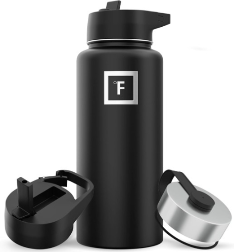 IRON FLASK 40 ONZAS MODEL 2520 MIDNIGHT BLACK