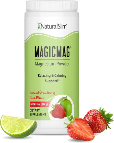 NATURALSLIM MAGICMAC MAGENSIUM CITRATE 226G 50 SERVINGS STRAWBERRY LIME