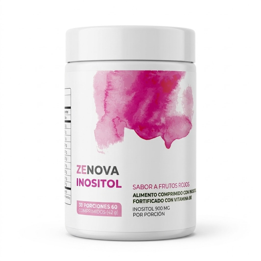 ZENOVA INOSITOL 42G 60 CAPSULAS FRUTOS ROJOS