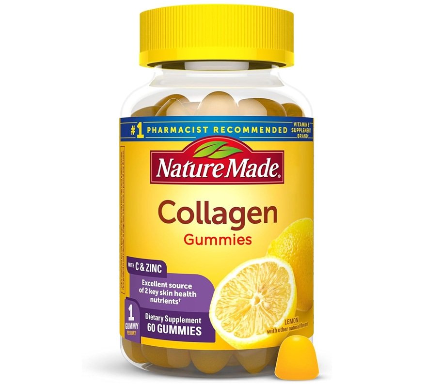NATURE MADE COLLAGEN 60 GUMMIES LEMON FLAVORED