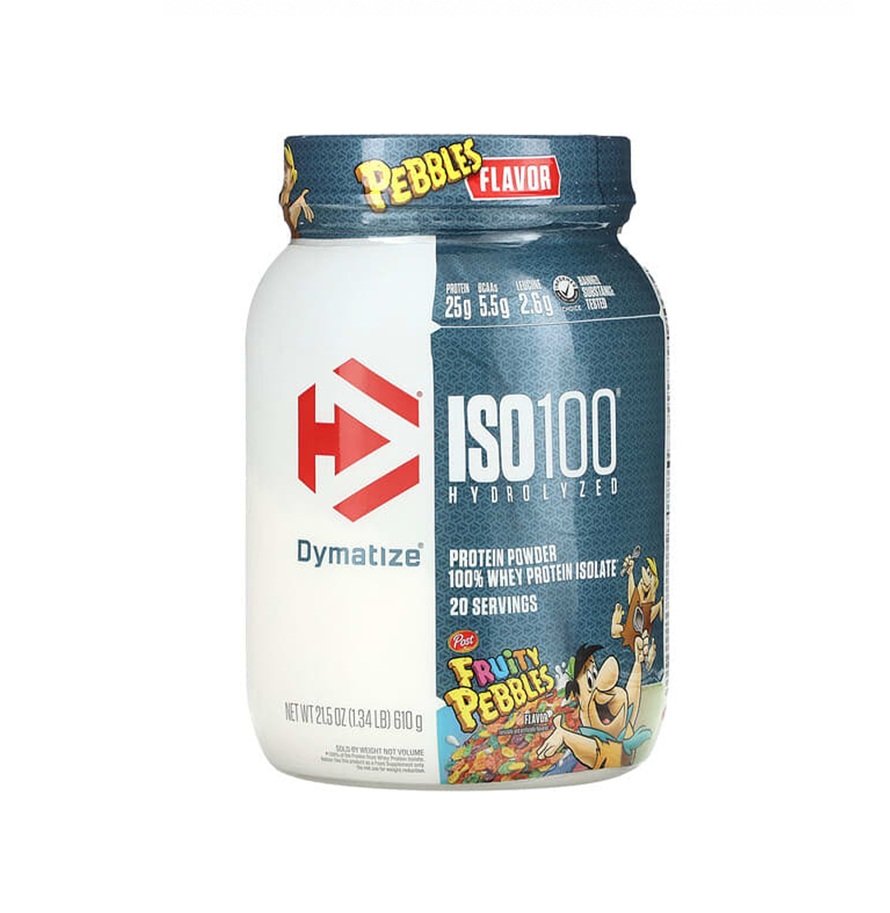 DYMATYZE ISO 100 HIDROLYZED 20 SERVINGS 610G FRUITY PEBBLES