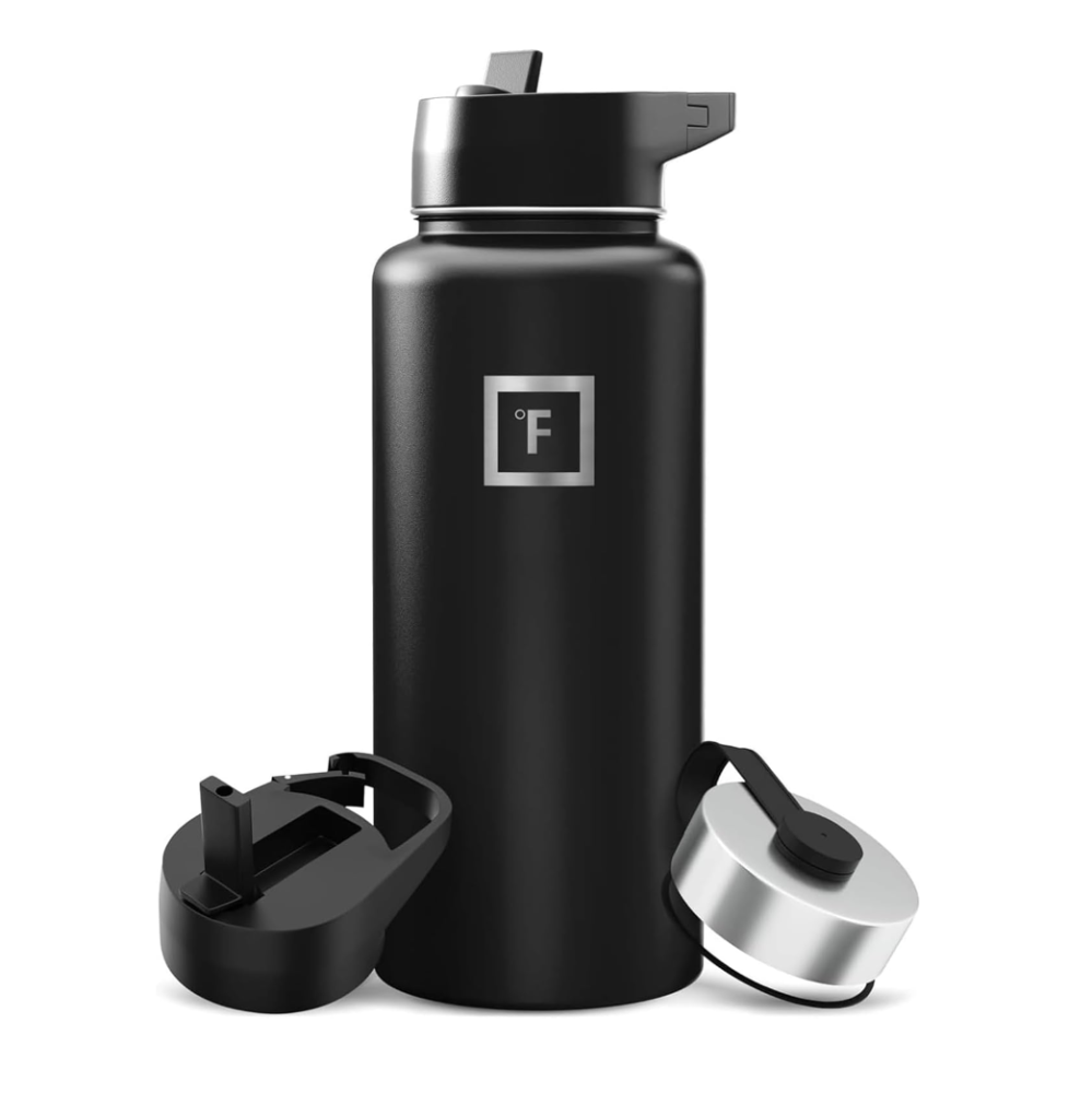 IRON FLASK 40 ONZAS MODEL 2520 MIDNIGHT BLACK SIN CAJA