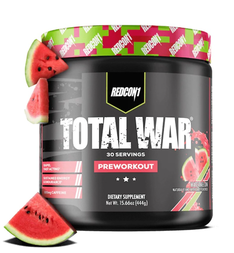 REDCON1 TOTAL WAR PRE WORKOUT 30 SERVINGS 441G WATERMELON