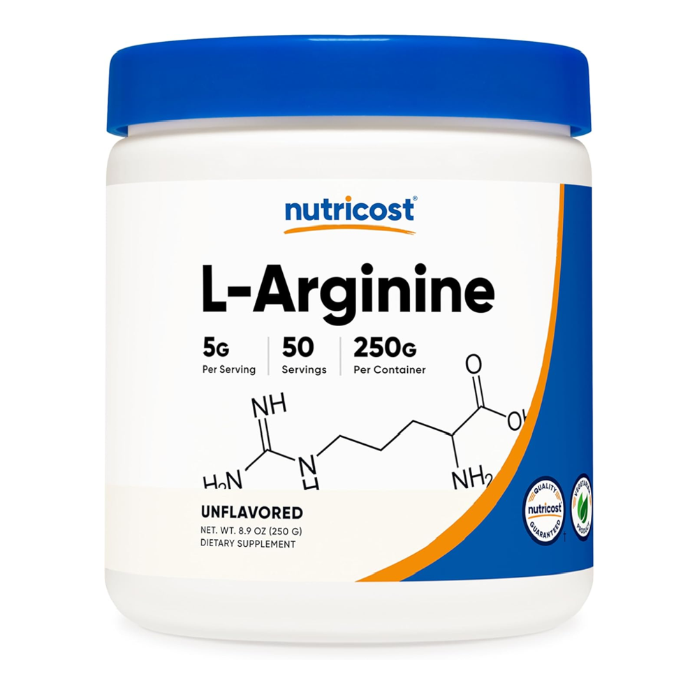 NUTRICOST L-ARGININE EN POLVO 50 SERVINGS 5G