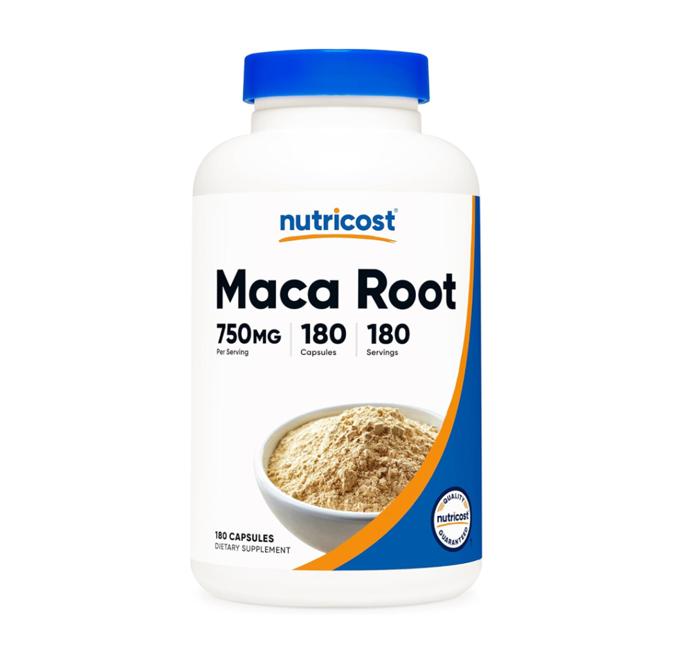NUTRICOST MACA ROOT 750MG 180 CAPSULES