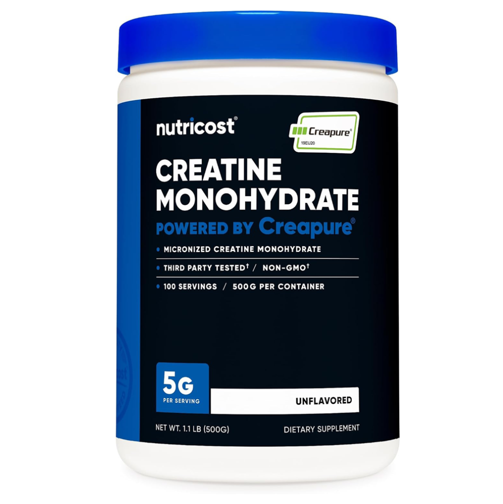 NUTRICOST CREAPURE CREATINE MONOHYDRATE 100 SERVINGS 500 GR