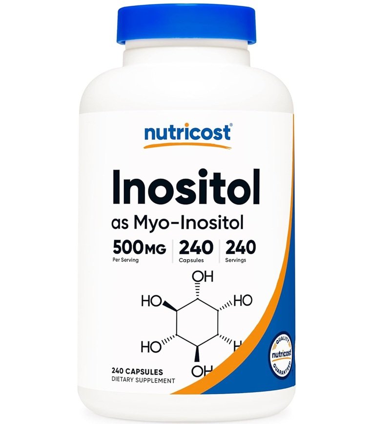 NUTRICOST INOSITOL  500MG 240 CAPSULES