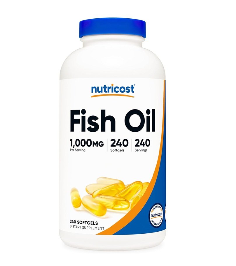 NUTRICOST FISH OIL1000MG 240 SOFT GELS