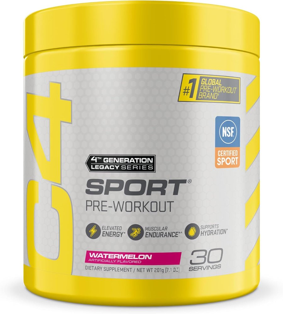 CELLUCOR C4 SPORT PRE-WORKOUT 201G 30 SERVINGS WATERMERLON
