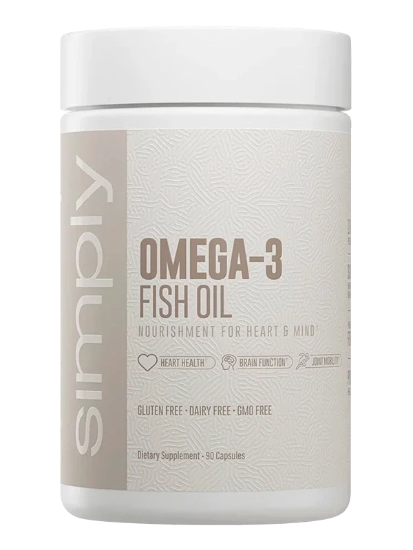 SIMPLY OMEGA 3 FISH OIL 90 CAPSULAS