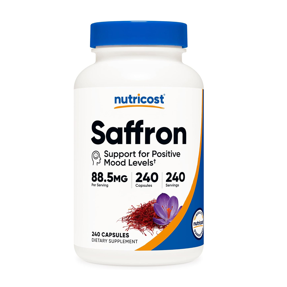 NUTRICOST SAFFRON 88.5 MG 240 CAPSULES