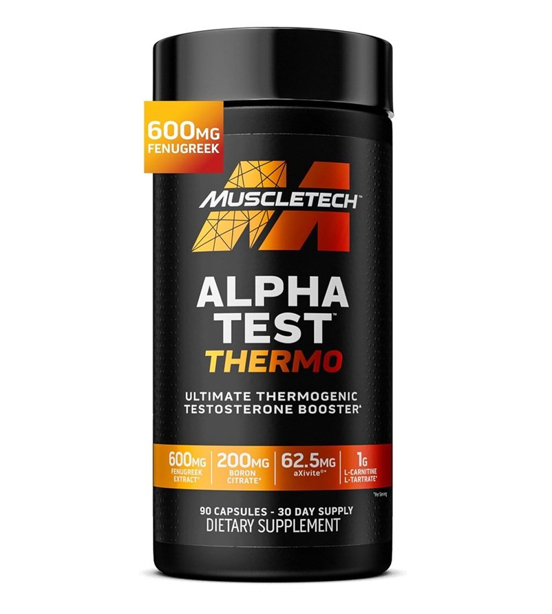 MUSCLETECH ALPHA TEST THERMO 30 SERVINGS 90CAPS