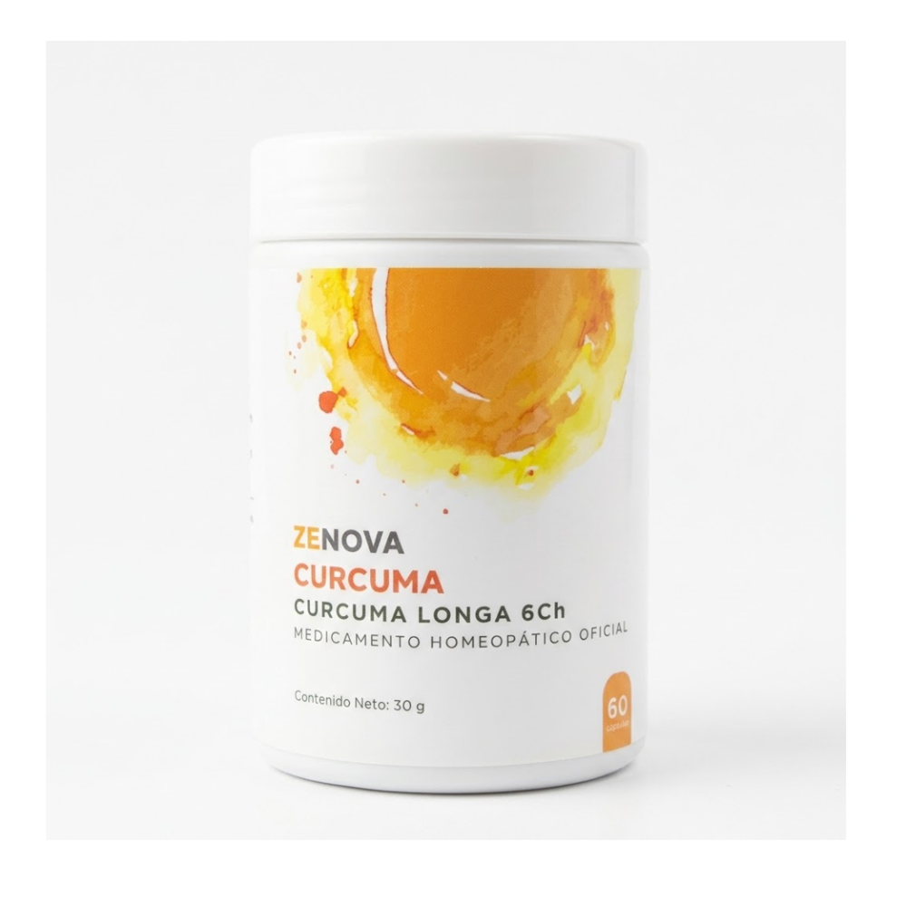 ZENOVA CURCUMA 30G 60 CAPSULAS