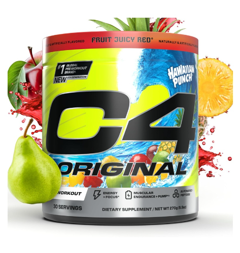 CELLUCOR C4 ORIGINAL HAWAIIAN PUNCH 30 SERVINGS 270G