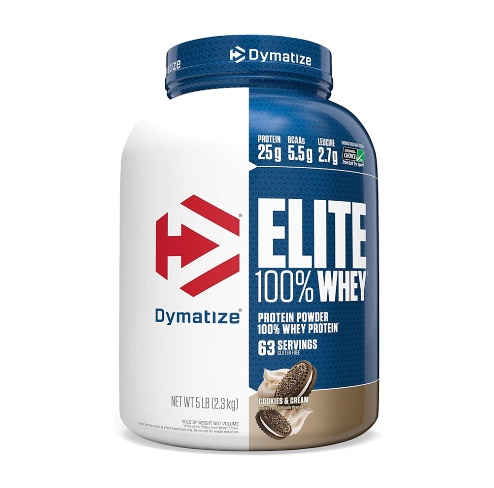 DYMATIZE ELITE 100% WHEY 63 SERVINGS 2.3KG COOKIES AND CREAM