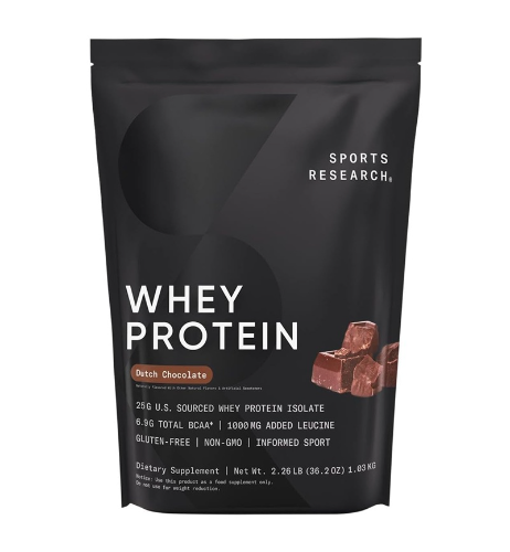 SPORTS RESEARCH WHEY PROTEIN DUTCH CHOCOLATE 2,26LB