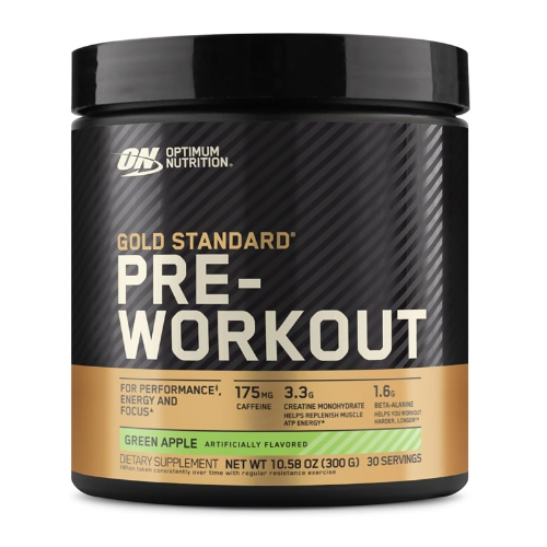 OPTIMUM NUTRTION GOLD STANDARD PRE-WORKOUT GREEN APPLE 300G