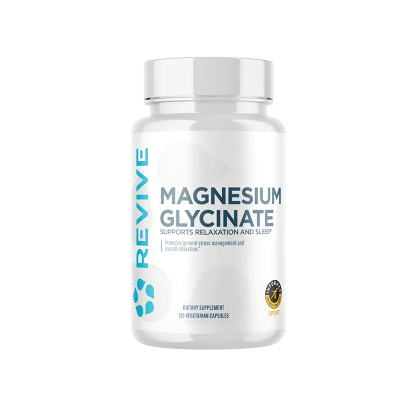 REVIVE MAGNESIUM GLYCINATE 200MG 120 VEGETARINA CAPSULES 60 SERVINGS