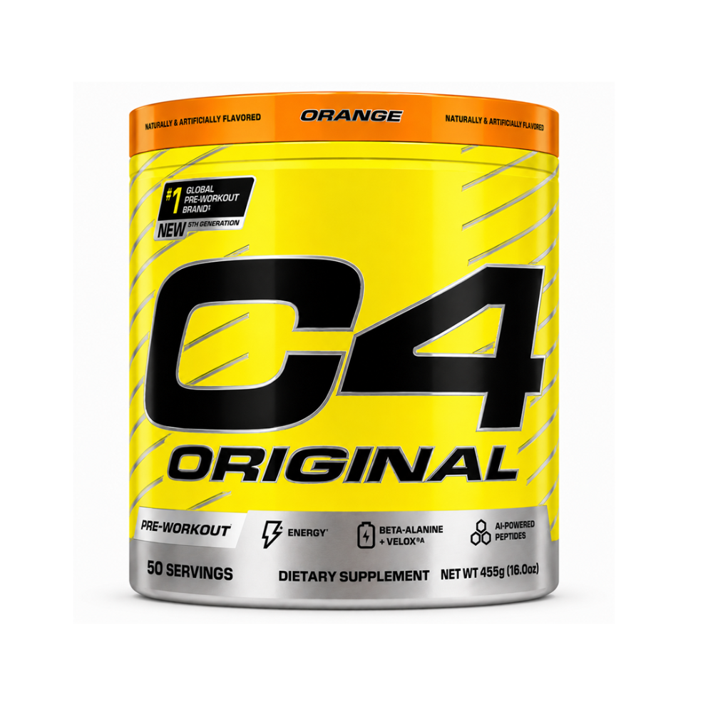 CELLUCOR C4 ORIGINAL PREWORKOUT 470G 50 SERVINGS ORANGE