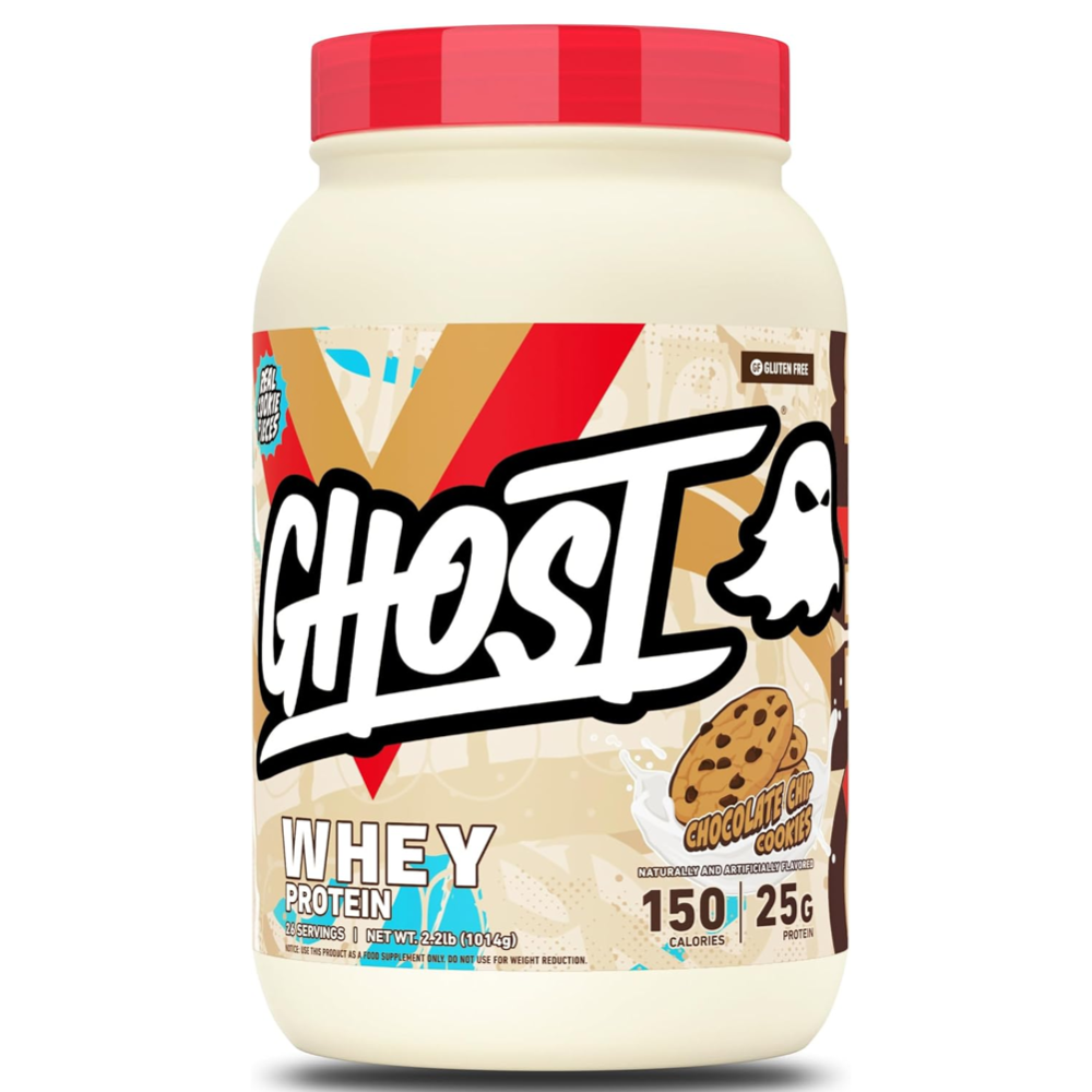 GHOST WHEY PROTEIN 26 SERVINGS 1014G CHOCOLATE CHIP COOKIE