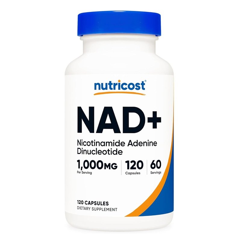 NUTRICOST NAD + NICOTINAMIDE ADENINA 120 CAPS 100MG