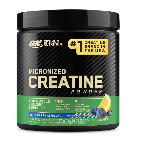 OPTIMUM NUTRITION MICRONIZED CREATINE BLUEBERRY LEMONADE 60 SERVINGS 360G