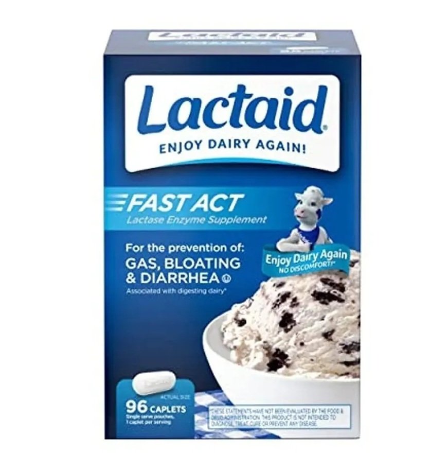 LACTAID FAST ACT 96 CAPLETS