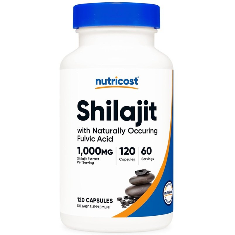 NUTRICOST SHILAJIT CAPSULAS 1000MG 120 CAPSULES 60 SERVINGS