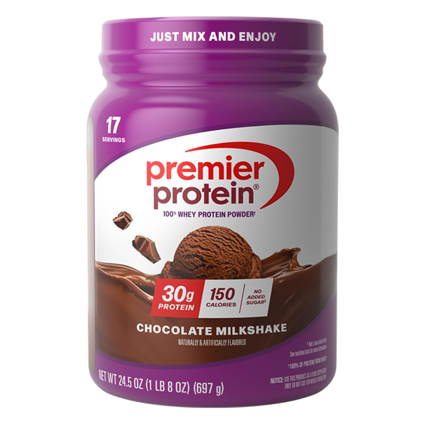 PREMIER PROTEIN CHOCOLATE MILKSHAKE 1LB 697G