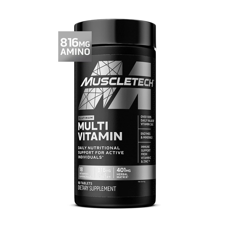MUSCLETECH PLATINIUM MULTIVITAMIN 90 TABLETS