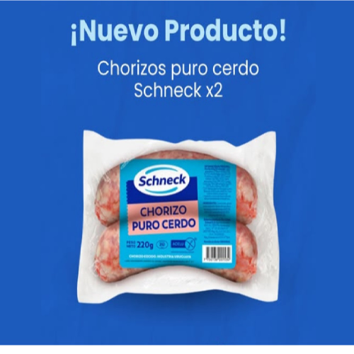 Chorizo Puro Cerdo Schneck - 2 Unidades
