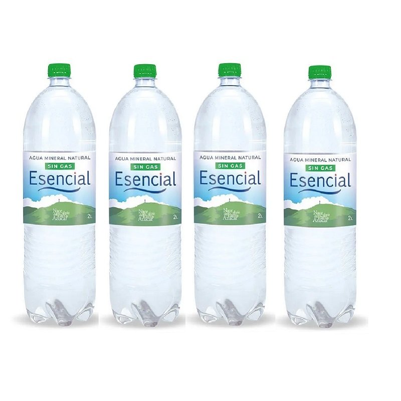 Agua Minera l2 L sin Gas ESENCIAL x 4