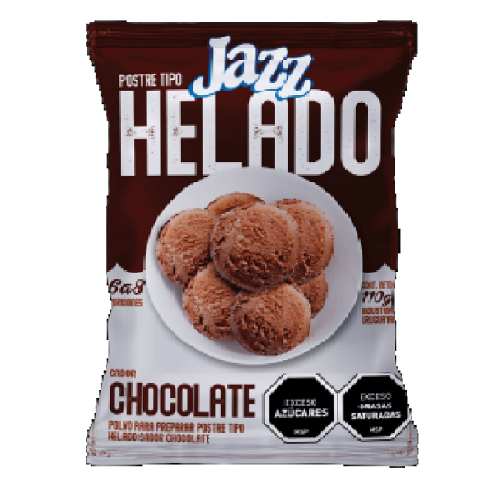 HELADO JAZZ  en POLVO 110G CHOCOLATE