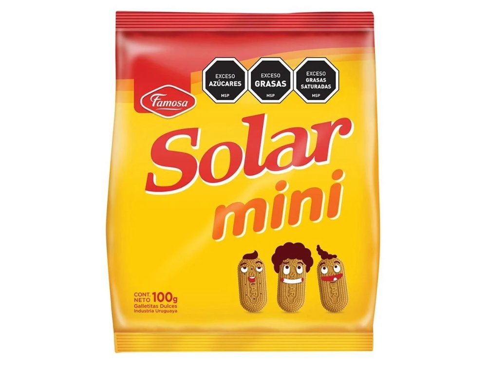 Galletas SOLAR Mini 100 gr
