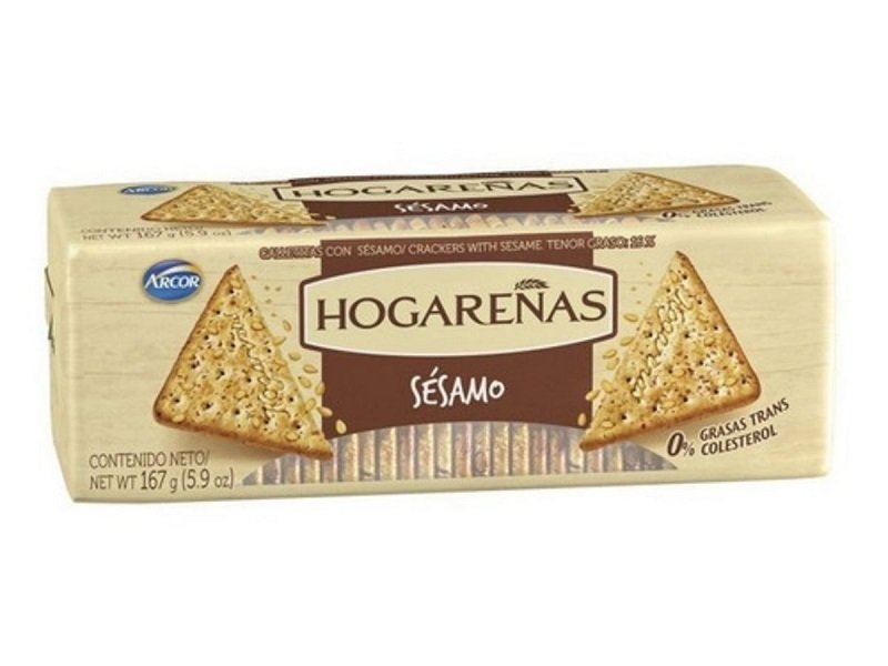 Galletitas Hogareñas Arcor Sesamo X 167 G