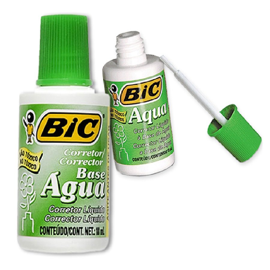 CORRECTOR LIQUIDO BIC AQUA 18 ML