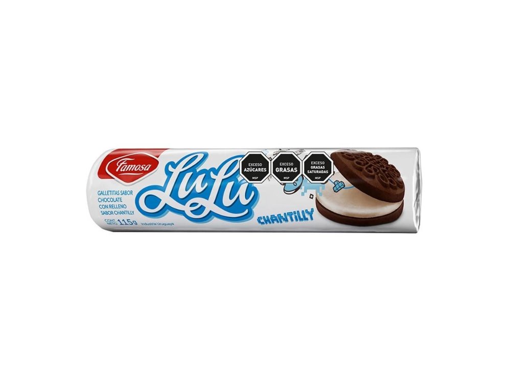 Galleta Lulu con Chantilly FAMOSA 115 gr