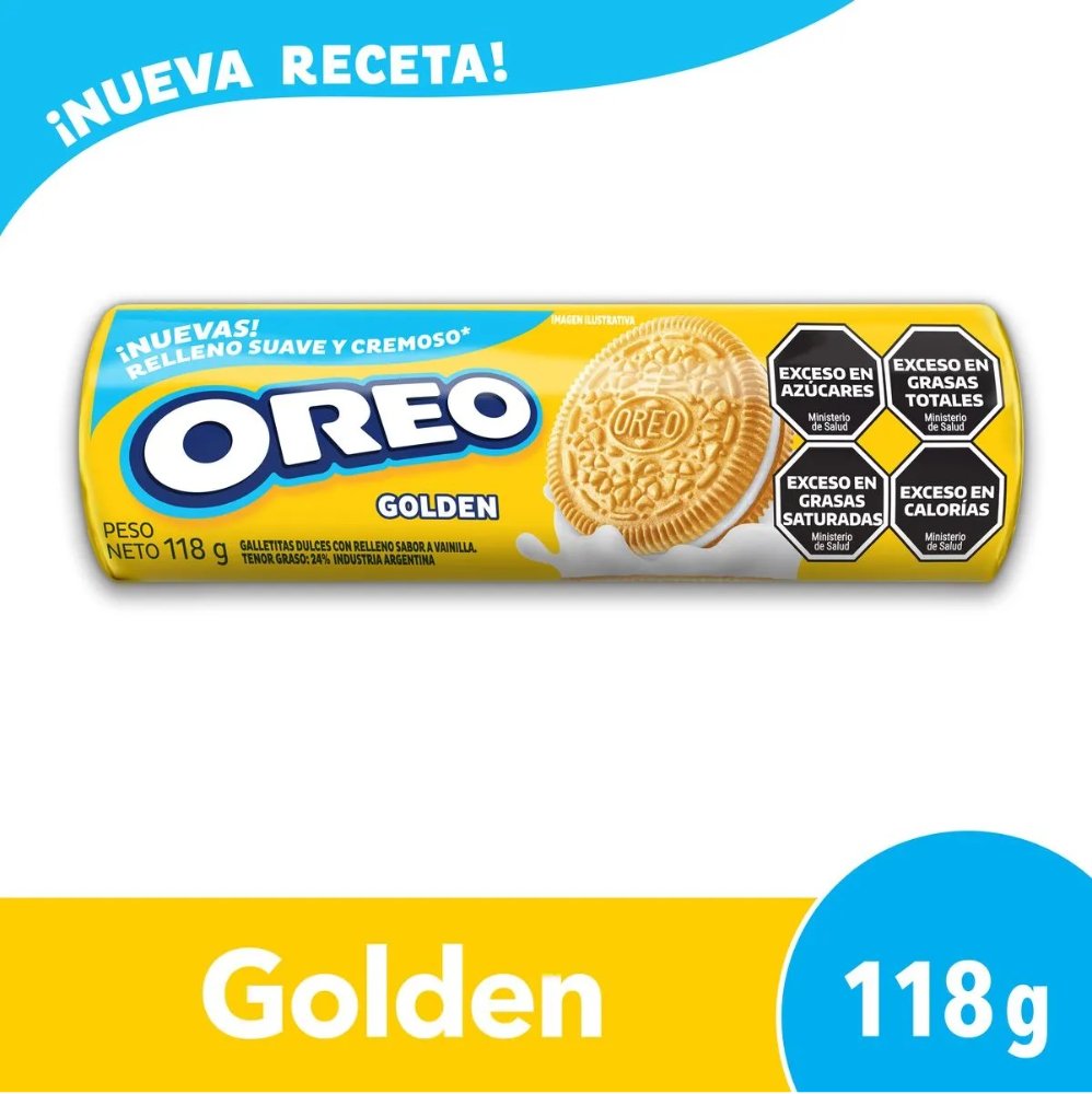 Galleta OREO Golden 117 gr