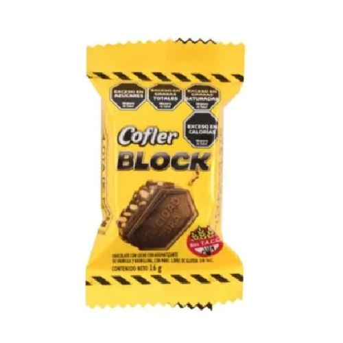 CHOCOLATE COFLER BLOCK 16GR
