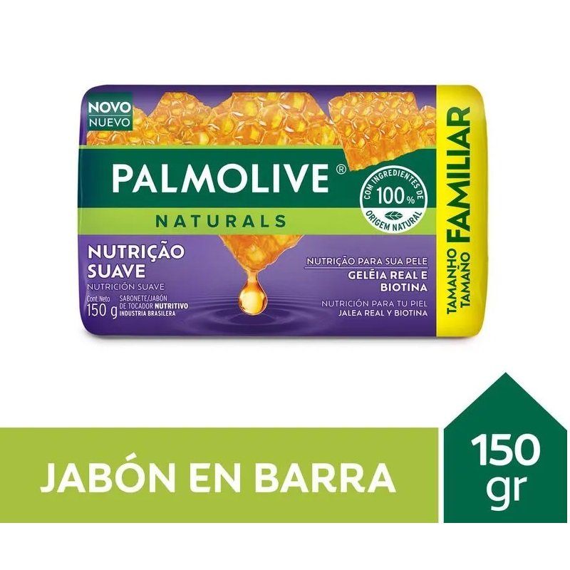 Jabon De Tocar Palmolive Naturals Nutricion Y Suavidad 150Gr