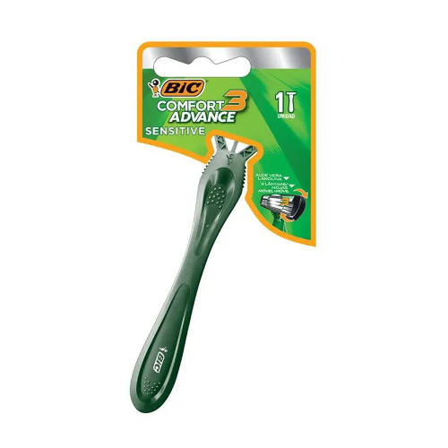AFEITADORA BIC SENSIBLE COMFORT 3ADVANCE SENSITIVE 1UN