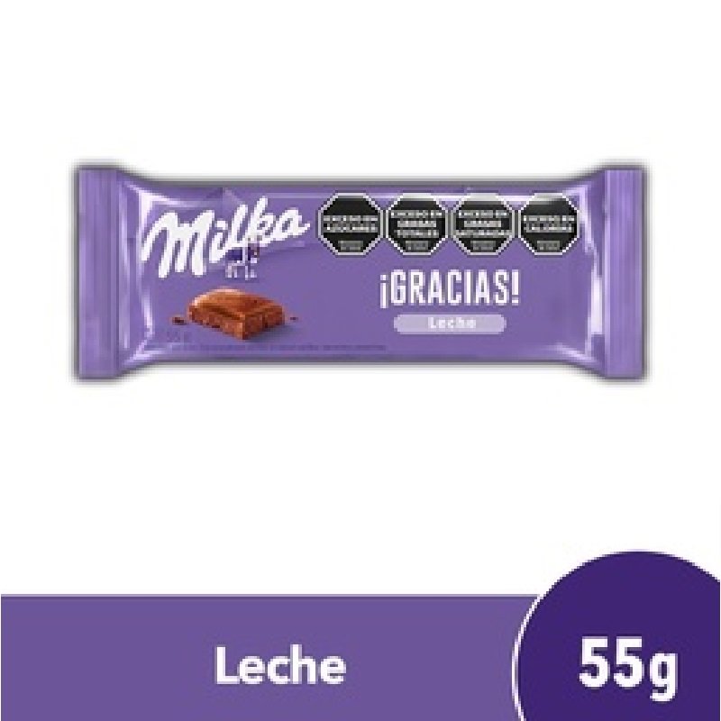 Chocolate Milka con Leche 55g