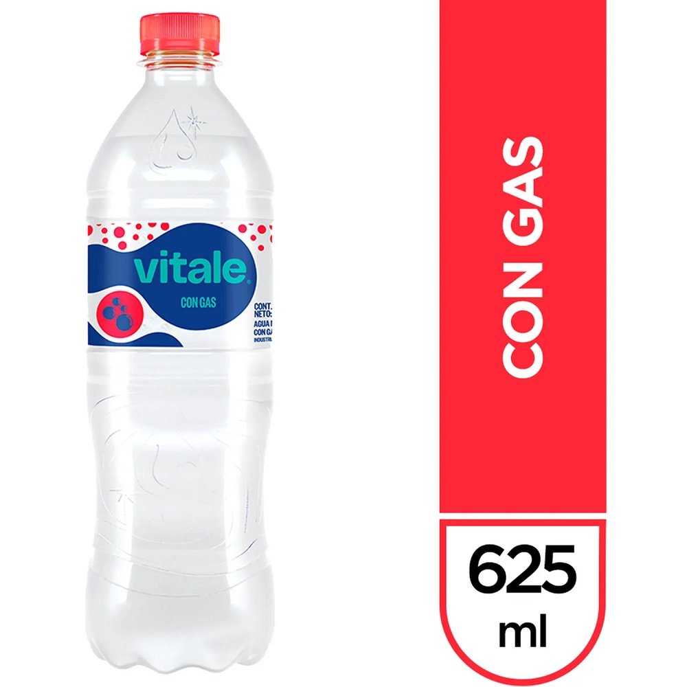 Agua Vitale Con Gas 625 ml