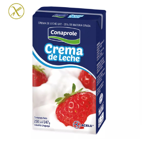 Crema de Leche Conaprole 250 Ml
