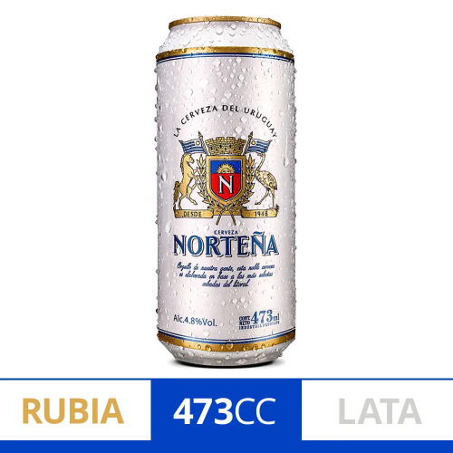 Cerveza Lata Norteña 473 cc