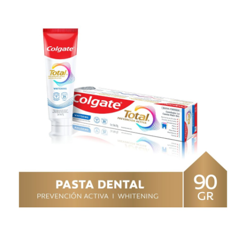 Crema Dental Colgate Total 12 Whitening 90 ml