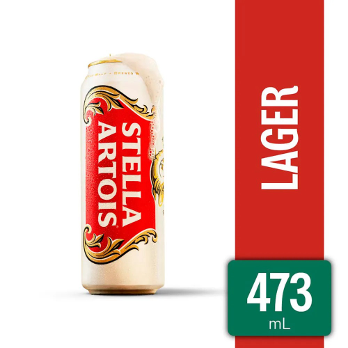 Cerveza Stella Artois Lata 473 ml
