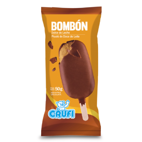 Bombón Helado Dulce de Leche Crufi