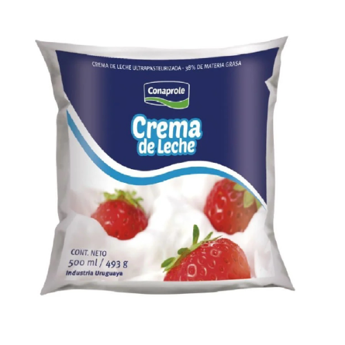 Crema de Leche CONAPROLE Ultra Sachet 500 ml