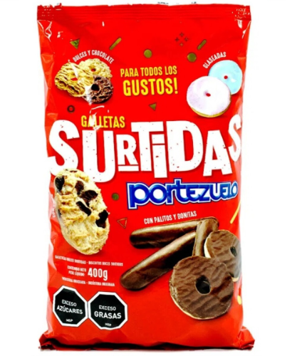 Galletitas Surtidas Portezuelo 400 g